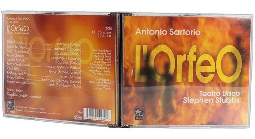 Sartorio - L'Orfeo - Box Set 2 CDs - Challenge Classics - 1999 - Teatro Lirico - Chorlton Analogue