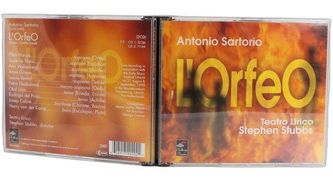 Sartorio - L'Orfeo - Box Set 2 CDs - Challenge Classics - 1999 - Teatro Lirico - Chorlton Analogue