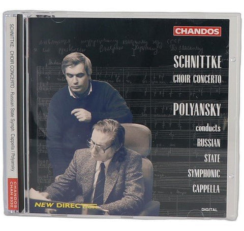 Schnittke - Choir Concerto - CD - Chandos - 1994 - Valery Polyansky - Chorlton Analogue