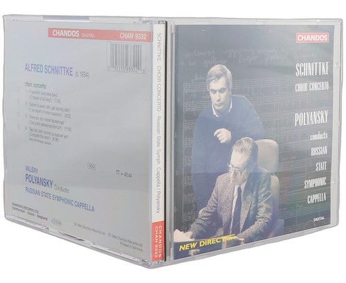 Schnittke - Choir Concerto - CD - Chandos - 1994 - Valery Polyansky - Chorlton Analogue