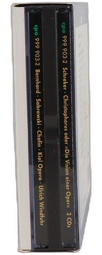Schreker - Christophorus, Oder »Die Vision Einer Oper« - Box Set 2 CDs - cpo - Chorlton Analogue