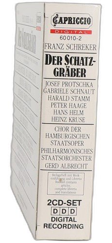 Schreker - Der Schatzgräber - Box Set 2 CDs - Capriccio - 1990 - Chorlton Analogue