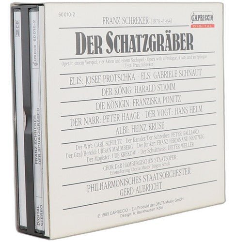 Schreker - Der Schatzgräber - Box Set 2 CDs - Capriccio - 1990 - Chorlton Analogue