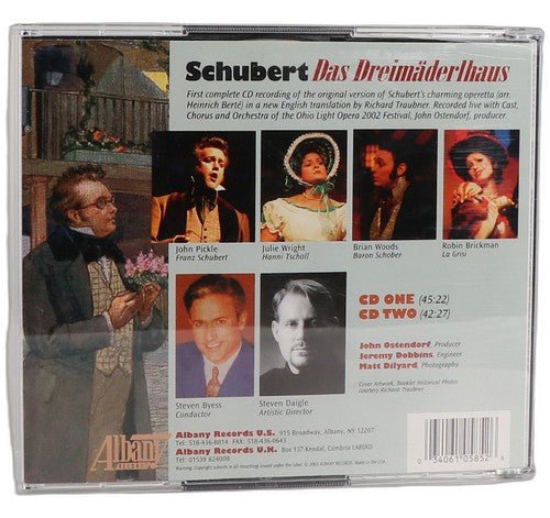 Schubert - Das Dreimäderlhaus - Box Set 2 CDs - Albany Records - Chorlton Analogue