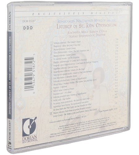 Schwedow - Liturgy Of St. John Chrysostom - CD - Dorian Recordings - 1999 - Chorlton Analogue
