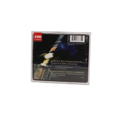 Sergei Rachmaninoff - Liturgy Of St John Chrysostom - CD - EMI Classics - 2004 - Chorlton Analogue