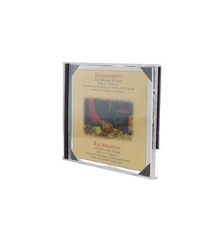 Sergei Rachmaninoff - The Miserly Knight = Le Chevalier Avare - CD - Chorlton Analogue