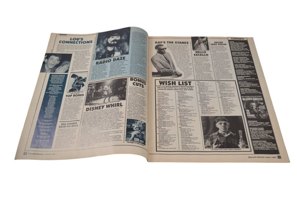 SEX PISTOLS RECORD HUNTER MAGAZINE JUNE 1991 SEX PISTOLS COVER WITH MORE INSIDE - Chorlton Analogue