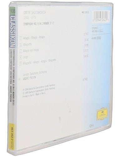 Shostakovich - Symphony N.8 In C Minor Op. 65 - CD - Deutsche Grammophon - 1999 - Chorlton Analogue
