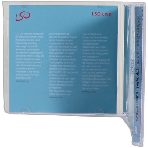 Shostakovich - Symphony No 11 - CD - LSO Live - 2002 - Mstislav Rostropovich - Chorlton Analogue