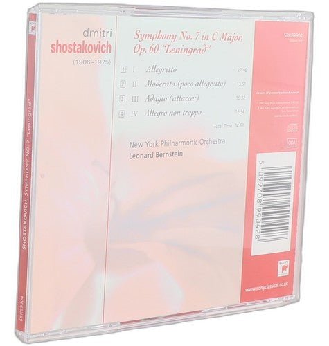 Shostakovich - Symphony No. 7 "Leningrad" - CD - Sony Classical - 2002 - Chorlton Analogue