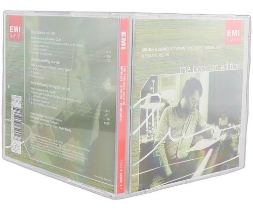 Sibelius, Korngold, Sinding: Violin Concertos & Suite - CD - EMI Classics - 2003 - Chorlton Analogue