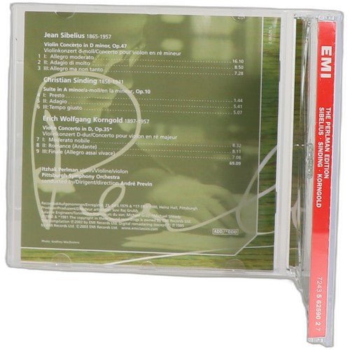 Sibelius, Korngold, Sinding: Violin Concertos & Suite - CD - EMI Classics - 2003 - Chorlton Analogue