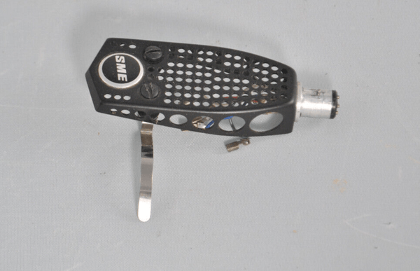 SME 3009 Headshell and Fingerlift Original Raised Logo Type with SME Badge - Chorlton Analogue