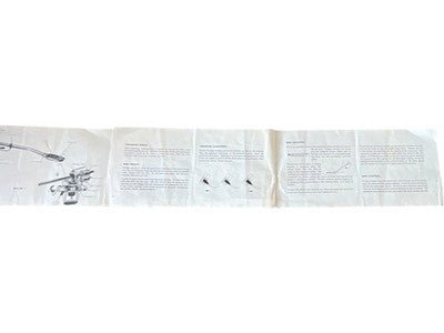 SME 3009 Instruction Manual Book Leaflet Series II Early - Chorlton Analogue