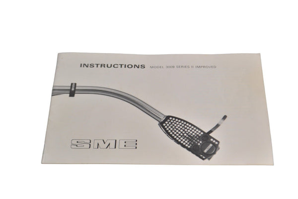 SME 3009 Series II Improved Instruction Manual - Chorlton Analogue