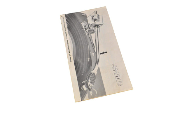 SME 3009 Series II Instruction Manual - Chorlton Analogue