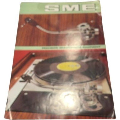 SME Model 2000 Plinth System Manual Vintage Turntable Audio Guide - Chorlton Analogue
