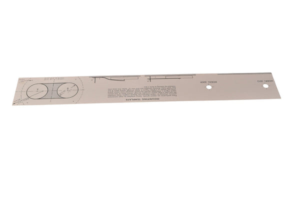SME3009 Mounting Template SME 3012 Series II - Chorlton Analogue