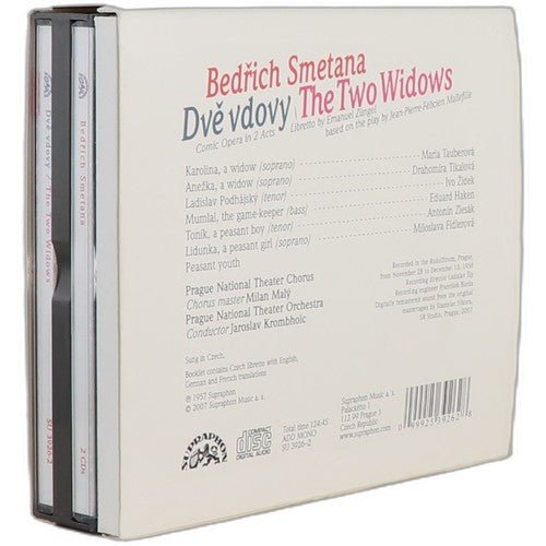 Smetana - Dvĕ Vdovy = The Two Widows - Box Set 2 CDs - Supraphon - 2007 - Chorlton Analogue