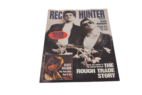 SMITHS RECORD HUNTER MAGAZINE MAY 1992 - Smiths cover with Rough Trade feature - Chorlton Analogue