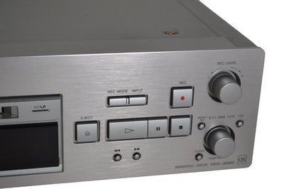 Sony MDS - JB980 MiniDisc Deck Recorder Net MD Silver ATRAC3 DSP Hi - Fi - Chorlton Analogue