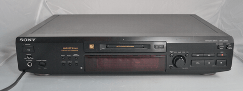 Sony MDS - JE520 Stereo Mini Disc Recorder - Chorlton Analogue