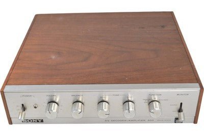 Sony SQ Decoder Amplifier 200 Solid State Vintage Audio Equipment SPARES REPAIRS - Chorlton Analogue