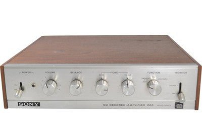 Sony SQ Decoder Amplifier 200 Solid State Vintage Audio Equipment SPARES REPAIRS - Chorlton Analogue
