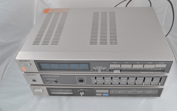 Sony TA - V30 Amplifier and Equaliser with TA - V30 Analogue Tuner with Phono - Chorlton Analogue