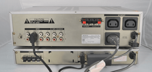 Sony TA - V30 Amplifier and Equaliser with TA - V30 Analogue Tuner with Phono - Chorlton Analogue