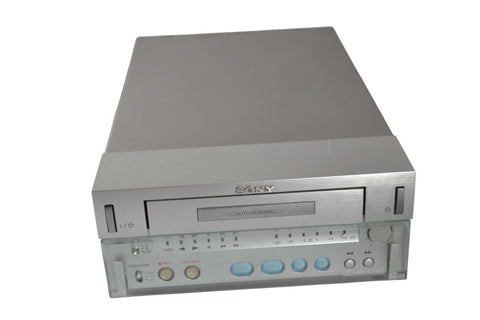 Sony TC SD1 Stereo Cassette Tape Deck Vintage HiFi Audio Component Silver - Chorlton Analogue