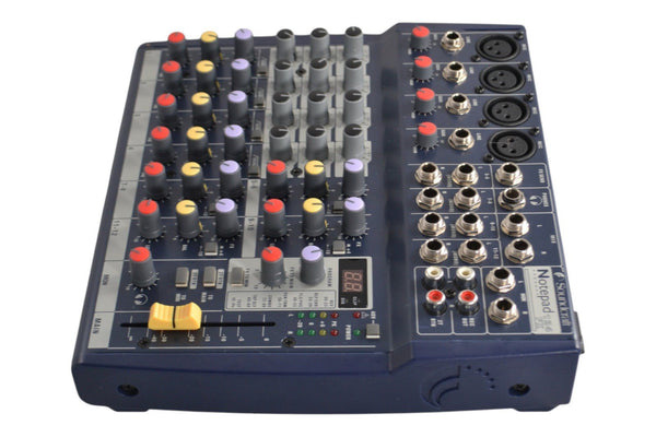 Soundcraft Notepad 124FX Mixer with UK PSU - Chorlton Analogue
