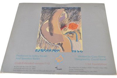 Spandau Ballet Gold 45 RPM Vinyl Record Limited Edition Extended - Chorlton Analogue