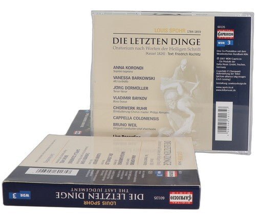 Spohr - Die Letzten Dinge - Ortatorium nach Worten der Heiligen Schrift - 2xCD - Chorlton Analogue