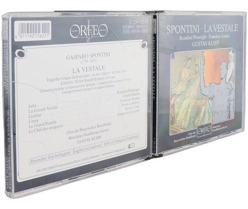 Spontini - La Vestale - Box Set 2 CDs - Orfeo - 1992 - Chorlton Analogue