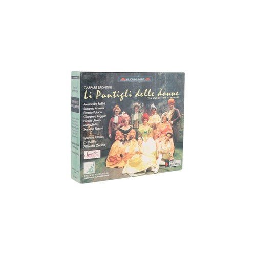 Spontini - Li Puntigli Delle Donne (The Stubborness Of Women) - Box Set 3 CDs - Chorlton Analogue
