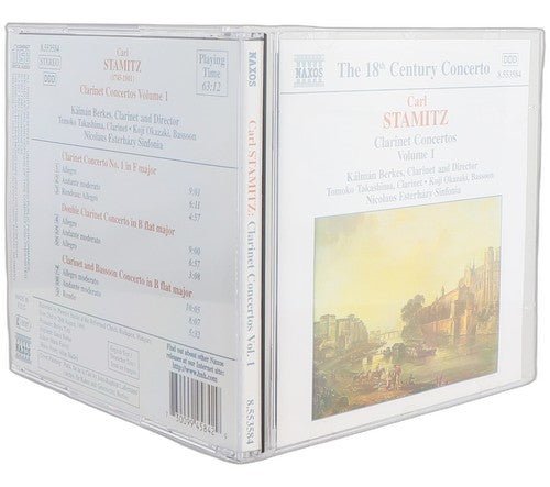 Stamitz - Clarinet Concertos Volume 1 - CD - Naxos - 1997 - Chorlton Analogue