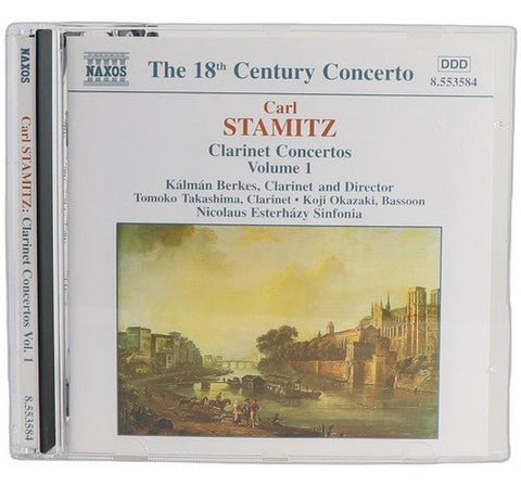 Stamitz - Clarinet Concertos Volume 1 - CD - Naxos - 1997 - Chorlton Analogue