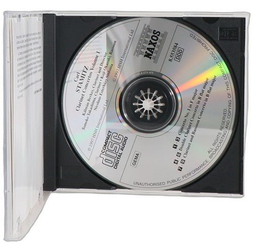 Stamitz - Clarinet Concertos Volume 1 - CD - Naxos - 1997 - Chorlton Analogue