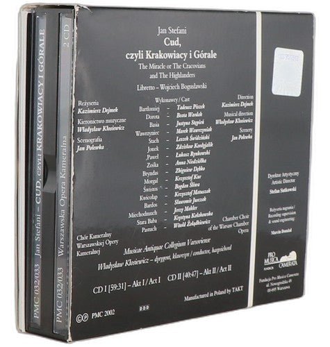 Stefani - Cud, czyli Krakowiacy i Górale - Box Set 2 CDs - Pro Musica Camerata - Chorlton Analogue