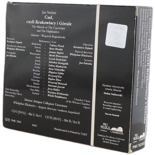 Stefani - Cud, czyli Krakowiacy i Górale - Box Set 2 CDs - Pro Musica Camerata - Chorlton Analogue