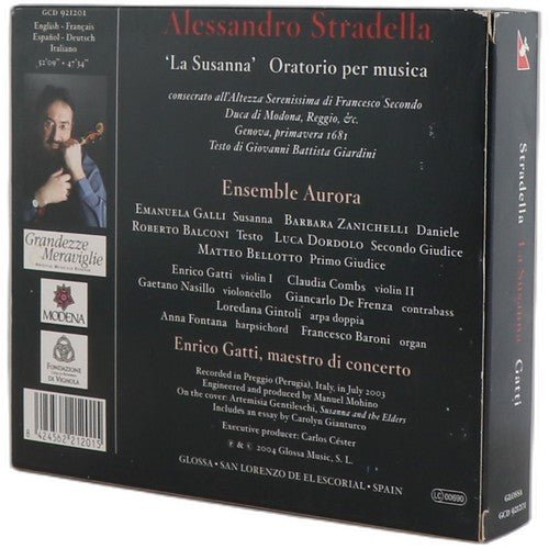 Stradella - La Susanna - Box Set 2 CDs - Glossa - 2004 - Chorlton Analogue
