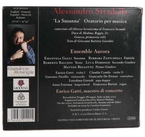 Stradella - La Susanna - Box Set 2 CDs - Glossa - 2004 - Chorlton Analogue