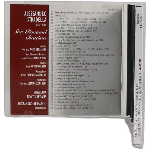 Stradella - San Giovanni Battista - CD - Hyperion - 2008 - Chorlton Analogue