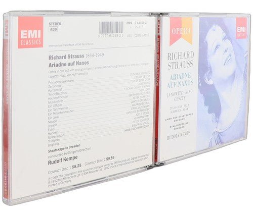 Strauss - Ariadne Auf Naxos - Box Set 2 CDs - EMI Classics - Chorlton Analogue