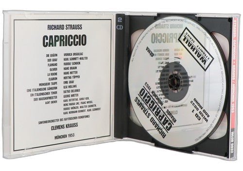 Strauss - Capriccio (München 1953) - Box Set 2 CDs - Walhall Eternity Series - Chorlton Analogue