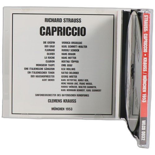 Strauss - Capriccio (München 1953) - Box Set 2 CDs - Walhall Eternity Series - Chorlton Analogue