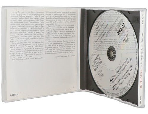 Strauss - Le Bourgeois Gentilhomme Op. 60, Intermezzo Op. 72 - CD - Naxos - 1999 - Chorlton Analogue