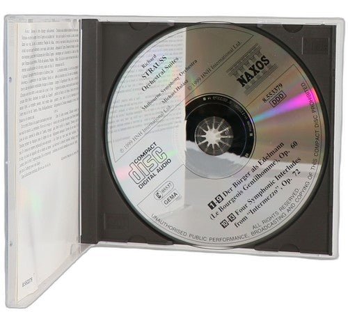 Strauss - Le Bourgeois Gentilhomme Op. 60, Intermezzo Op. 72 - CD - Naxos - 1999 - Chorlton Analogue